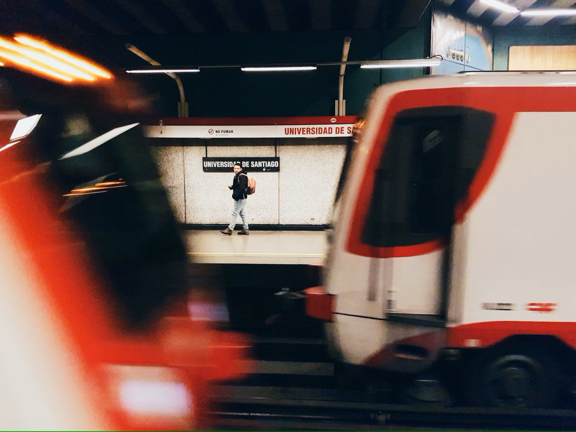 Sistema de videoanalítica con IA del Metro de Santiago